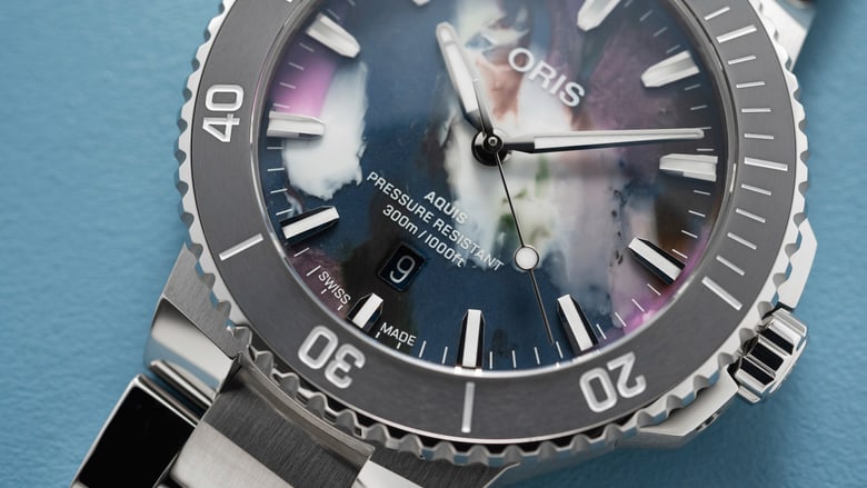 Aquis Date Upcycle - 01 733 7789 4150-07 8 23 04PEB | Oris